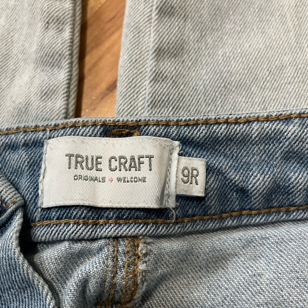 True Craft High Rise Straight Leg Jeans - Picture 6 of 7
